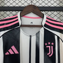 Camisa Juventus Home l 25/26 - Branco e Preto