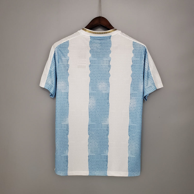 Camisa Argentina 2021 Edição Especial - Azul e Branca