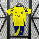 Kit Infantil Al Nassr - Third 24/25 - Amarelo