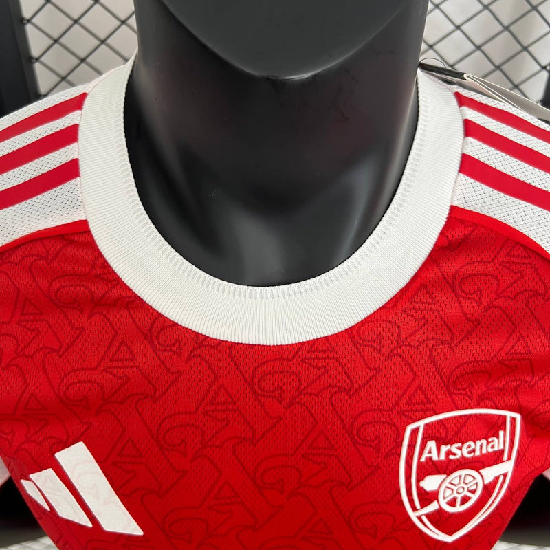 Camisa Arsenal Home l Jogador Adidas 25/26 - Vermelha