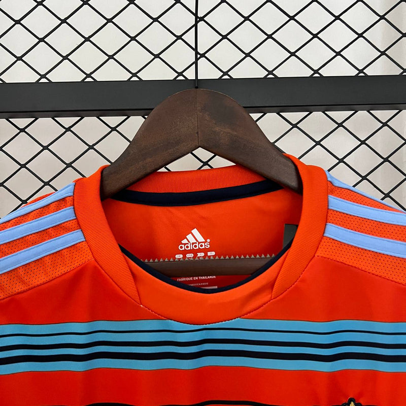 Camisa Olympique de Marseille Retrô 2011/2012 - Laranja
