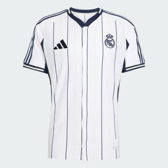 Camisa Real Madrid Viagem Mundial de Clubes 25/26 - Branca