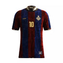 Camisa La Pulga Barcelona 24/25 Grená - Comma Masculino Torcedor