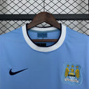 Camisa Manchester City Retrô 13/14 - Azul