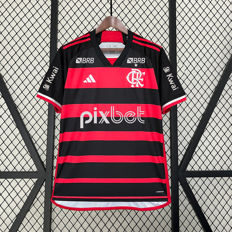 Camisa Flamengo Home l 24/25 - Todos os Patrocinadores