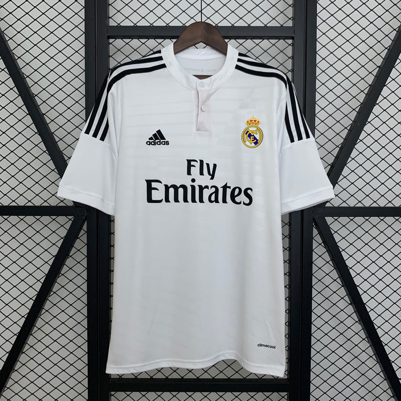 Camisa Real Madrid Retrô 14/15 - Branca