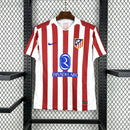 Camisa Atlético de Madrid Home l 25/26 - Branco e Vermelho
