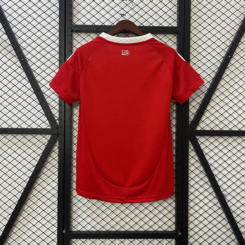 Camisa Feminina Internacional 25/26 - Vermelha