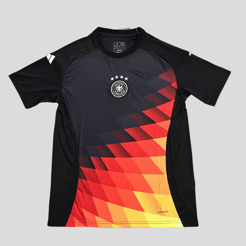 Camisa Alemanha Pré Jogo 24/25 Torcedor - Preta