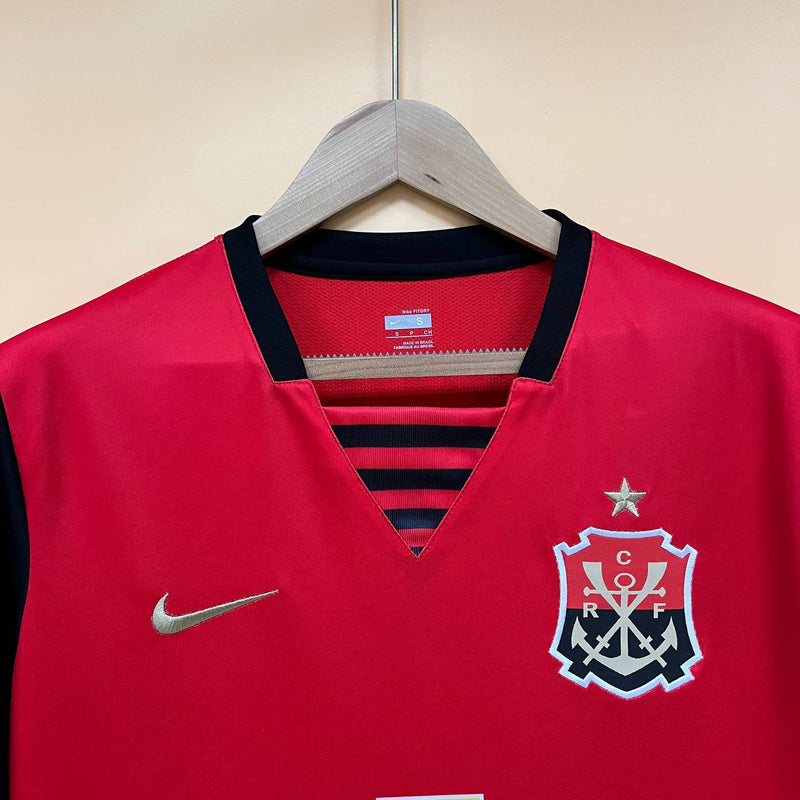Camisa Retro Flamengo 2007 - Vermelha e Preta