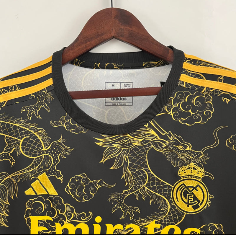 Camisa Edição Especial Real Madrid 23/24 - Gold Dragon