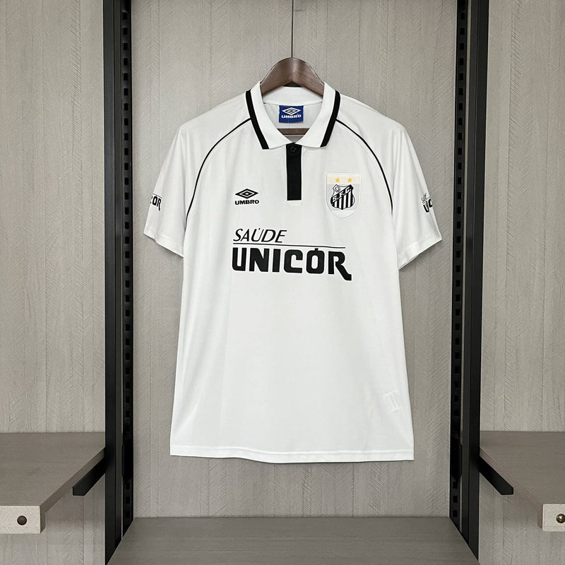 Camisa Santos Retrô 1997 - Masculina Branco