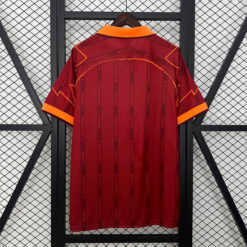 Camisa Roma Retrô 1999 - Vermelho
