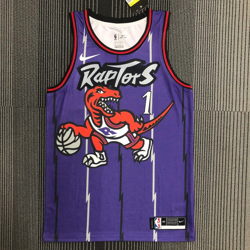 Toronto Raptors Classic Edition 19/20 - Masculina - Roxa