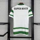 Camisa Sporting Home l 25/26 - Branca e Verde