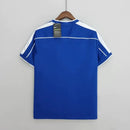 Camisa Retrô Seleção Brasileira Away 1998 - Azul