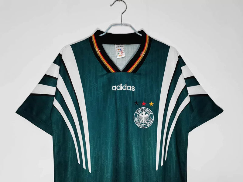 Camisa Seleção Alemanha Retrô 1996 Verde - Adidas