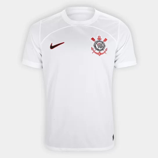 Camisa Corinthians Home l 23/24 - Torcedor - Branca