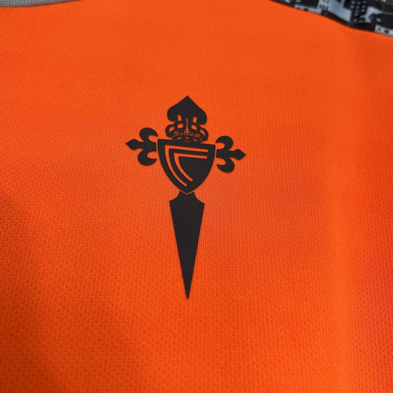 Camisa Celta de Vigo Third Ill 24/25 - Laranja