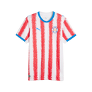 Camisa Paraguai Home 2026 - Branca e Vermelha