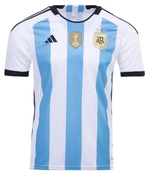 Camisa Seleção da Argentina I 2022 Adidas - Patch Campeã Copa Do Mundo