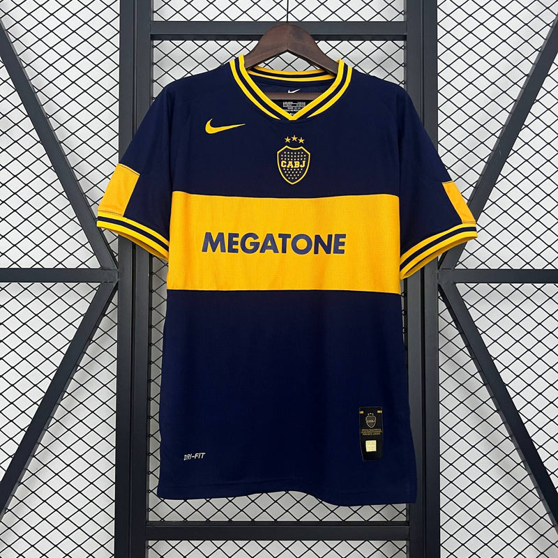 Camisa Boca Juniors Retrô 2007 - Azul e Amarela