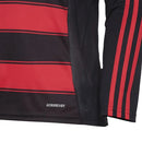 Camisa Flamengo Manga Longa 25/26 Home I - Vermelho e Preto