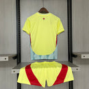 Conjunto Infantil Espanha Away ll 24/25 - Amarela