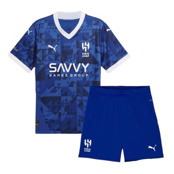 Kit Infantil Al Hilal Home l 24/25 - Azul