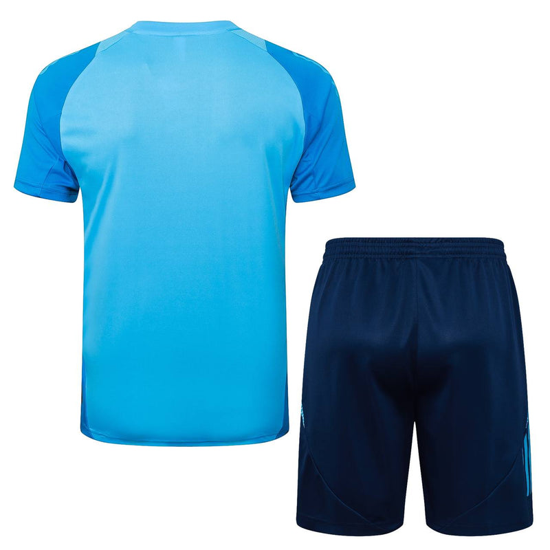 Kit Treino Flamengo 25/26 - Azul Claro