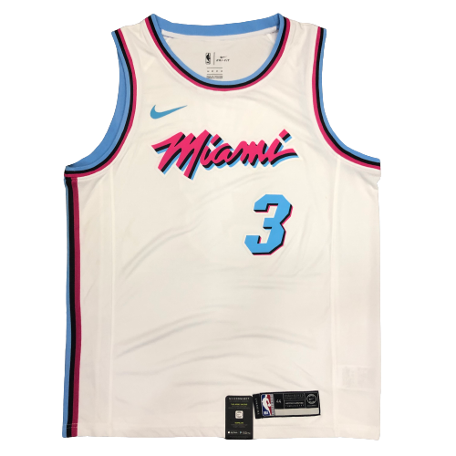 Miami Heat City Edition 17/18 - Masculina - Branca