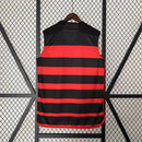 Camisa Flamengo Home 24/25 Regata - Vermelha e Preta [PRONTA ENTREGA]