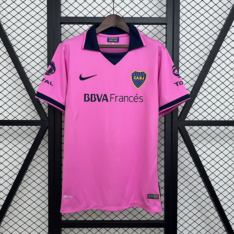 Camisa Boca Juniors Retrô 2014 - Rosa