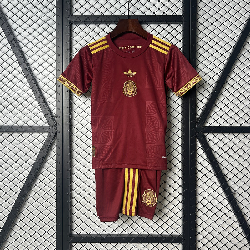 Kit Infantil Mexico Edição Especial 25/26 - Vermelho