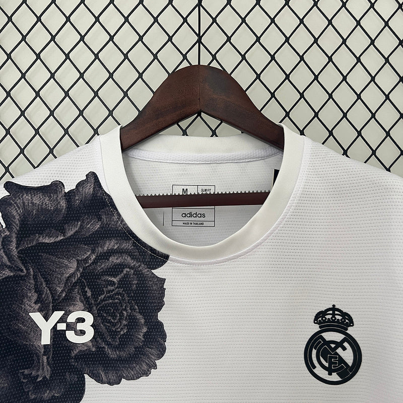 Camisa Edição Especial Y-3 Real Madrid 24/25 - Branca