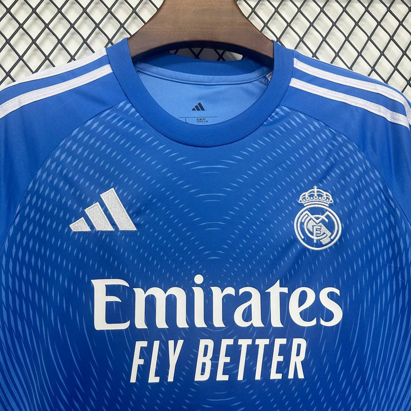 Camisa Real Madrid Goleiro 25/26 Torcedor - Azul