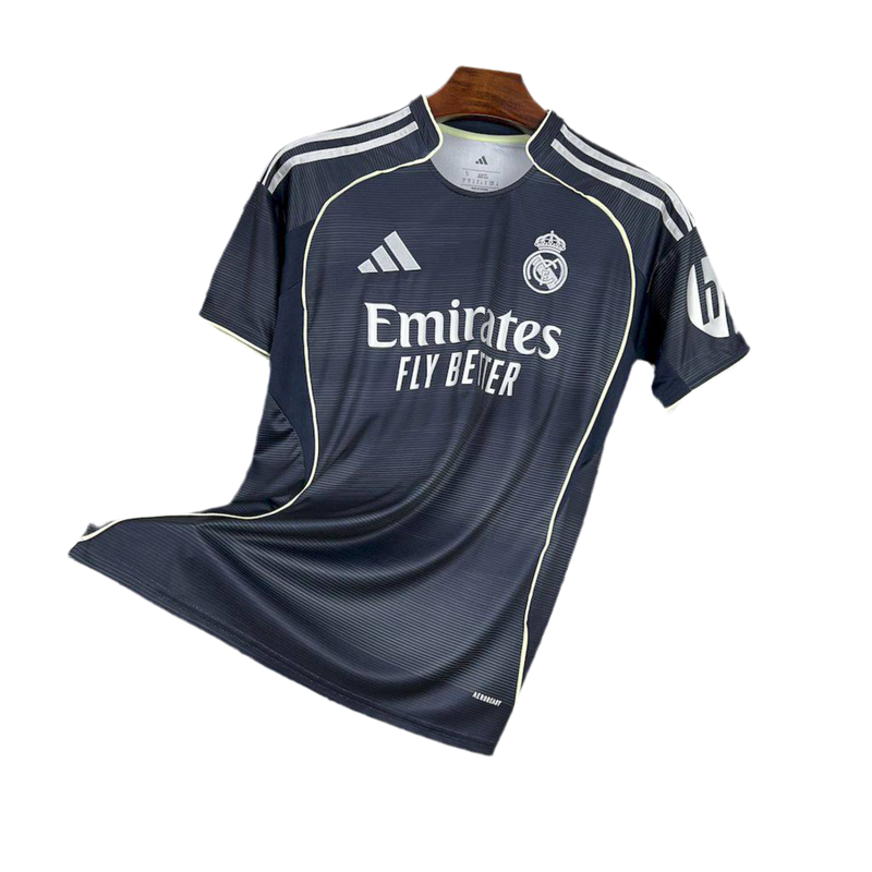 Camisa Real Madrid Away ll 25/26 Torcedor - Preta