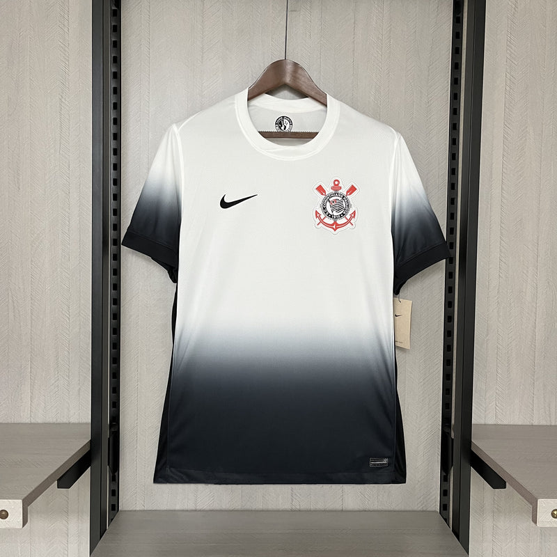 Camisa Corinthians Home l 24/25 - Torcedor - Branca