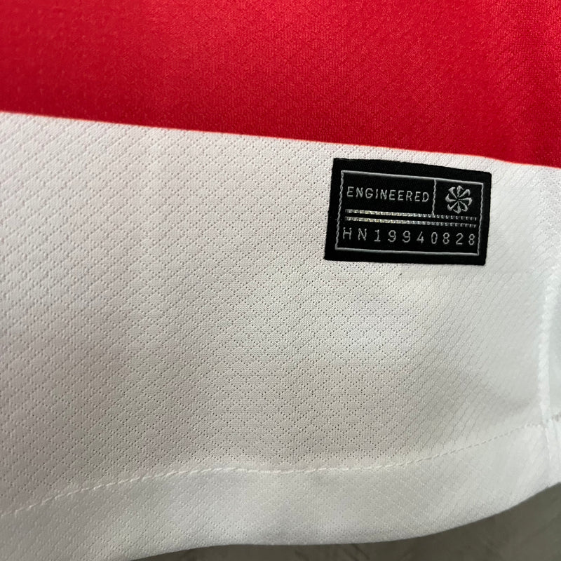 Camisa Croácia Home l 24/25 Torcedor - Branca