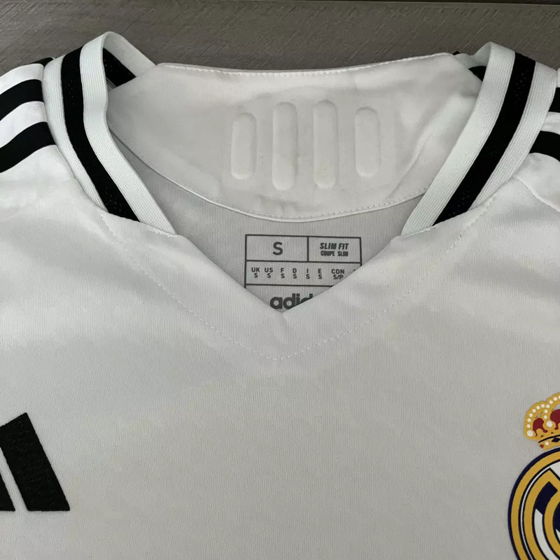 Camisa Real Madrid Home 24/25 - Versão Jogador Adidas Masculino - Branco