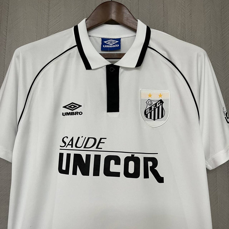 Camisa Santos Retrô 1997 - Masculina Branco