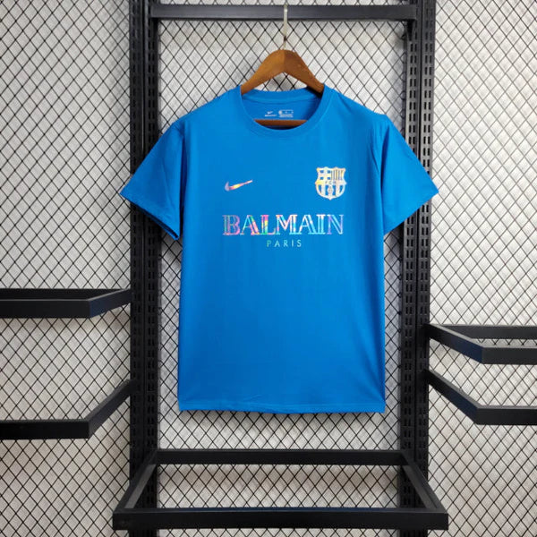 Camisa Barcelona x Balmain - 24/25 Torcedor - Azul