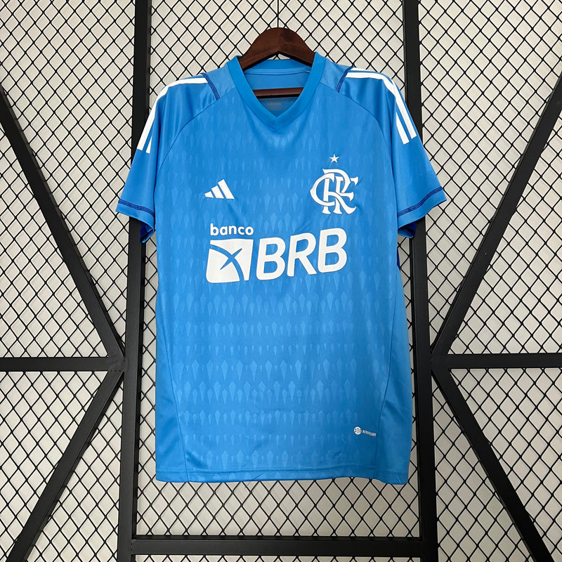 Camisa Flamengo Goleiro 23/24 - Azul