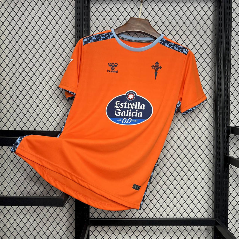 Camisa Celta de Vigo Third Ill 24/25 - Laranja