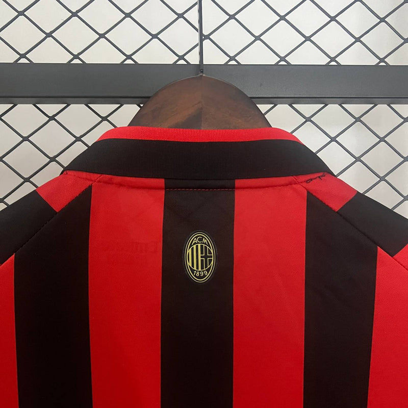 Camisa Milan Edição Especial 24/25 - Vermelha e Preta