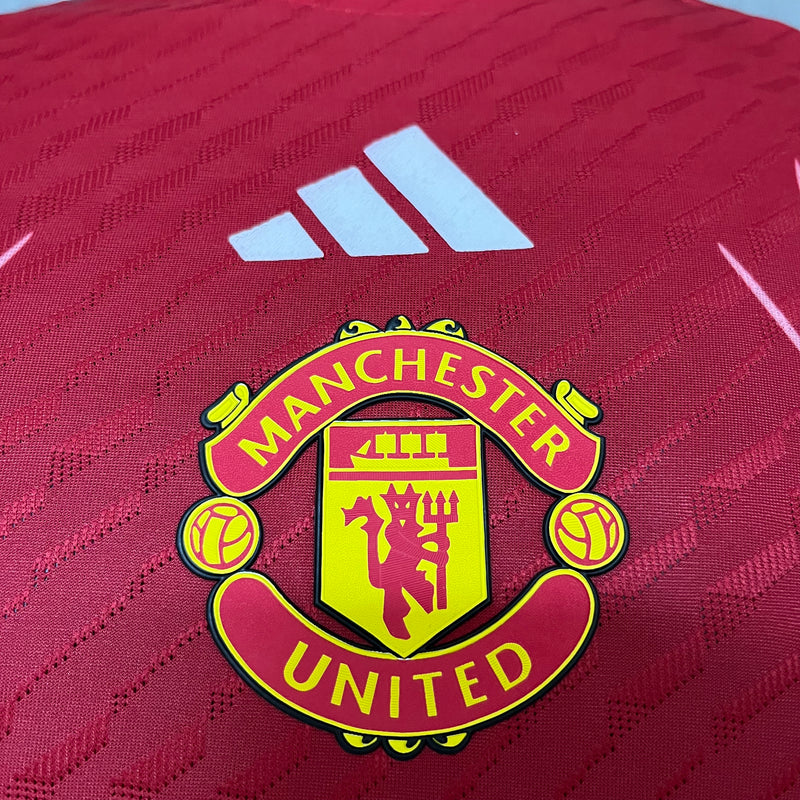 Camisa Manchester United 24/25 - Versão Jogador Special Edition - Vermelha