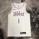 Minnesota Timberwolves Earned Edition 18/19 - Masculina - Branca