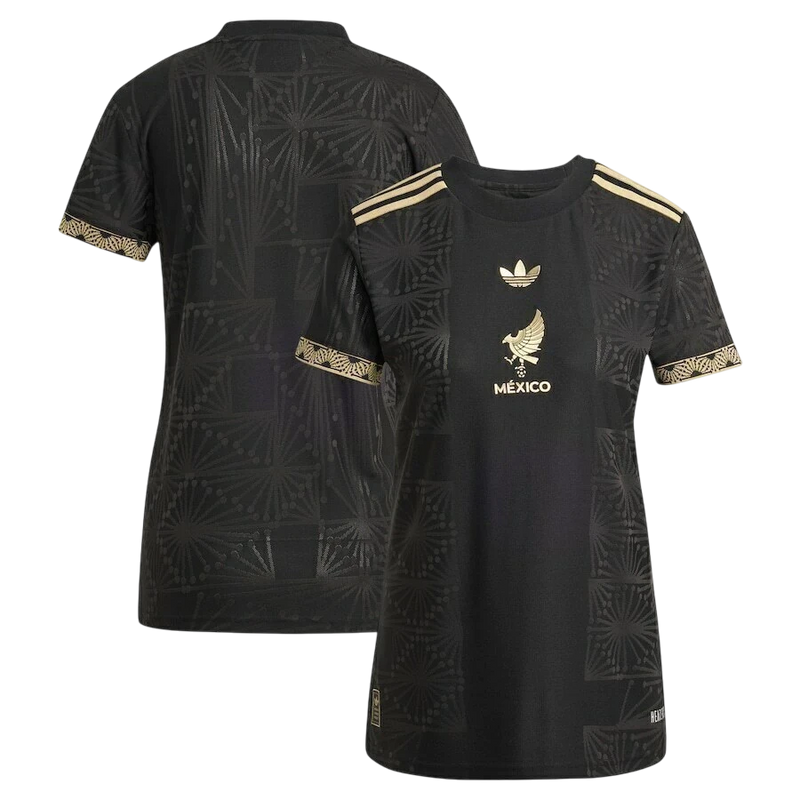Camisa Feminina Seleção México Home l 25/26 - Preta