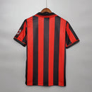 Camisa Milan Retrô 1996/1997 - Vermelha e Preta