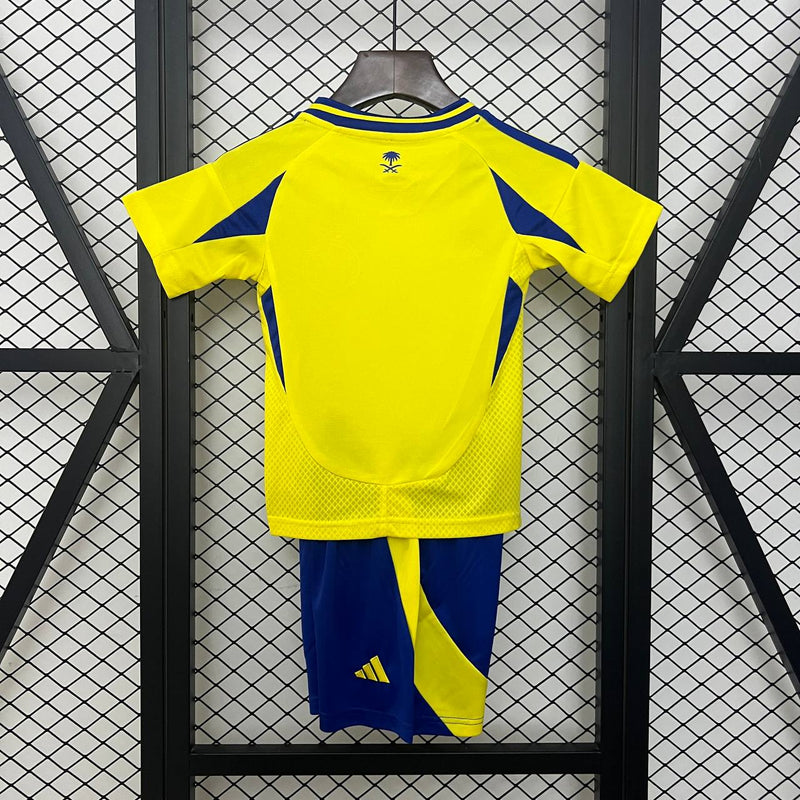Kit Infantil Al Nassr - Third 24/25 - Amarelo